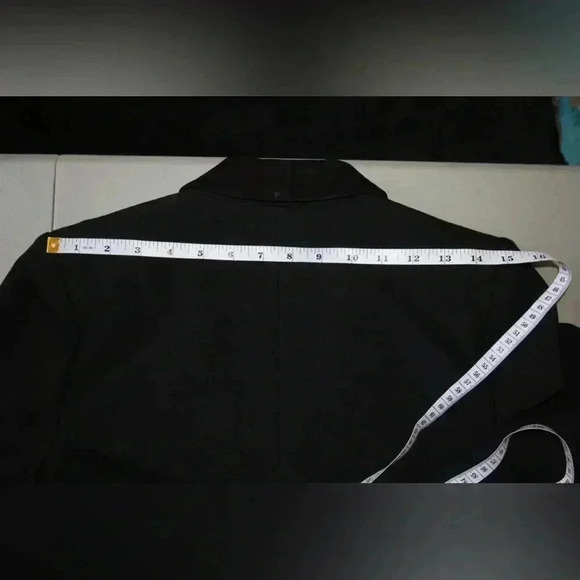 Maje Women's Enes Blazer with Goatskin Suede Black Size 38 EUC Retail $595 - Picture 6 of 7